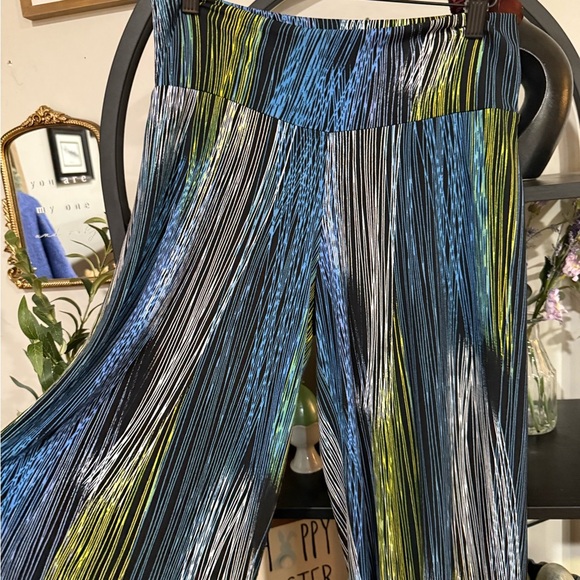 Clara Sunwoo Multicolor flowy straight leg pants - Picture 3 of 8